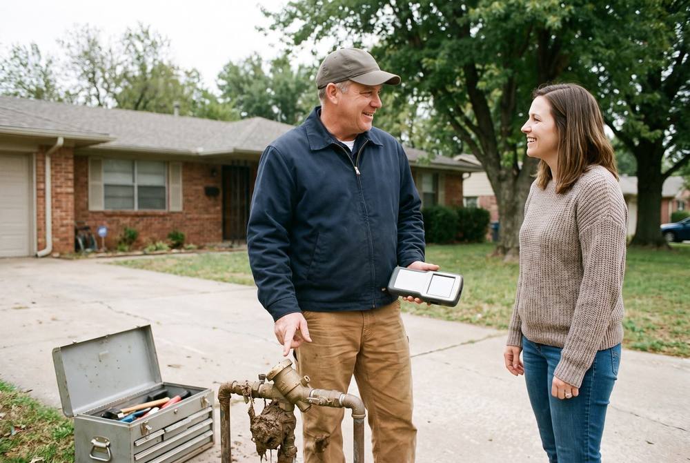 Explaining results to homeowner